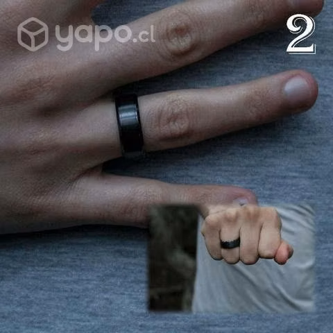 Anillos para hombre 2x1