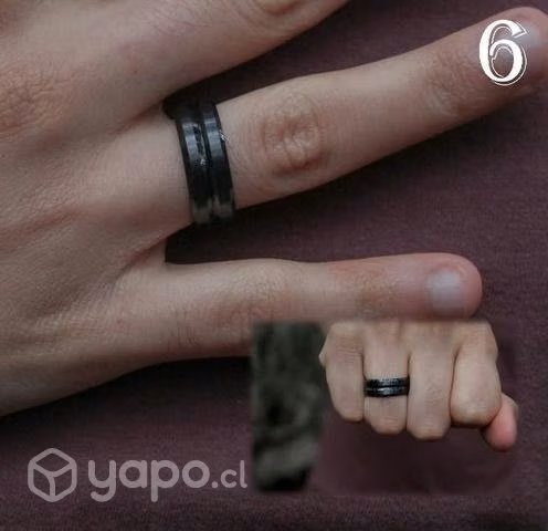 Anillos para hombre 2x1