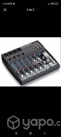 Mesa de sonido behringer 1202fx