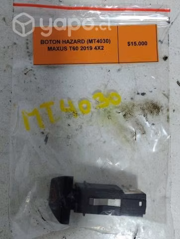 Boton Hazard (MT4030) Maxus T60 2019 4x2