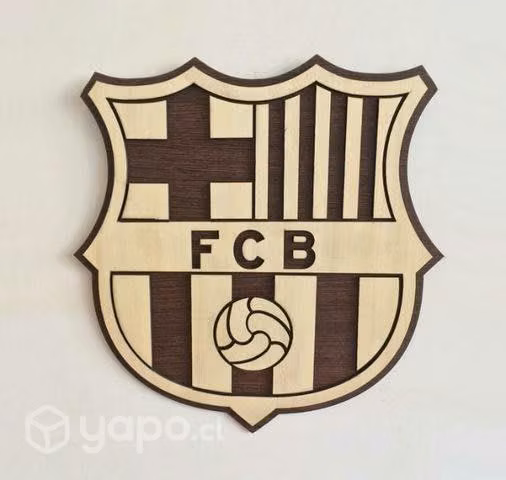 Placa logo clubes del mundo