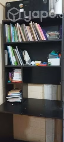 Escritorio y librero