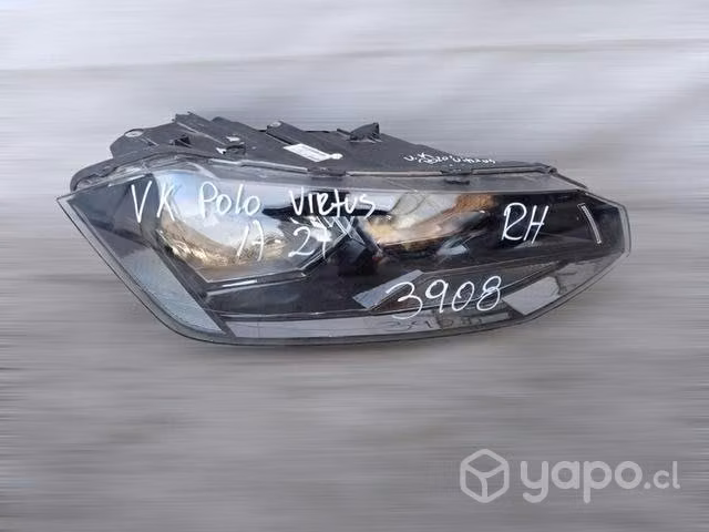 Óptico Rh Volkswagen Polo Virtus 2017 2021