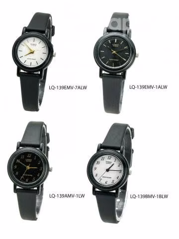Reloj casio lq139-1b mujer analogo nuevos
