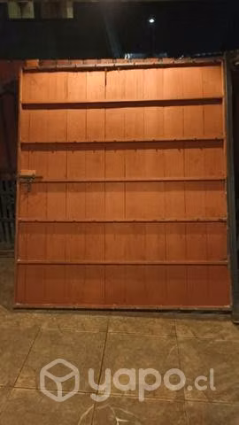 Portón de patio(Fierro y madera) - Imagen 4