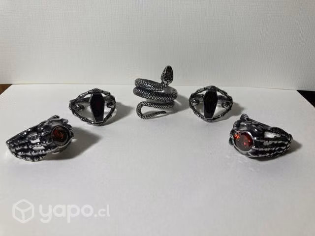 Anillos acero inoxidable