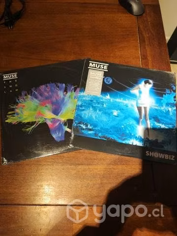 Vinilos de MUSE nuevos y sellados