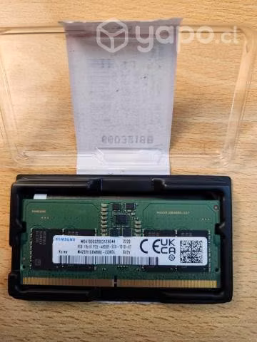 Memoria Notebook 8GB SO-DIM DDR5 4800 MHz
