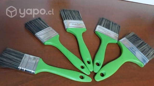Brocha wesser economica m/plastico verde