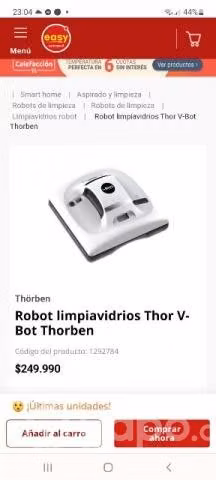 Robot limpia vidrio thorben