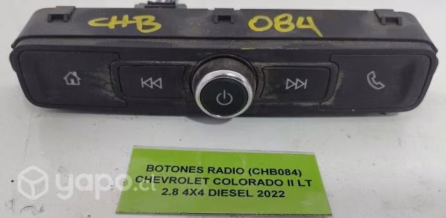 Botones Radio (CHB084) Chevrolet Colorado II LT
