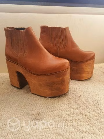 Botines marca Braboot.shoes café