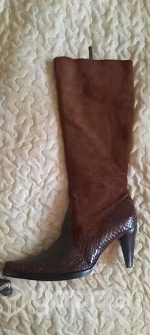 Botas cuero brazileño cafe 36 - Imagen 4