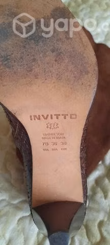 Botas cuero brazileño cafe 36 - Imagen 5