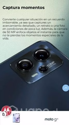 Smartphone Moto G13 128 GB 50MP Nuevo