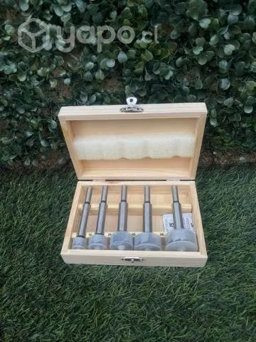 Juego de 5 brocas de metal para madera marca makaw