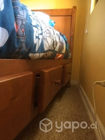 Cuna - Cama de madera. Muy buen estado