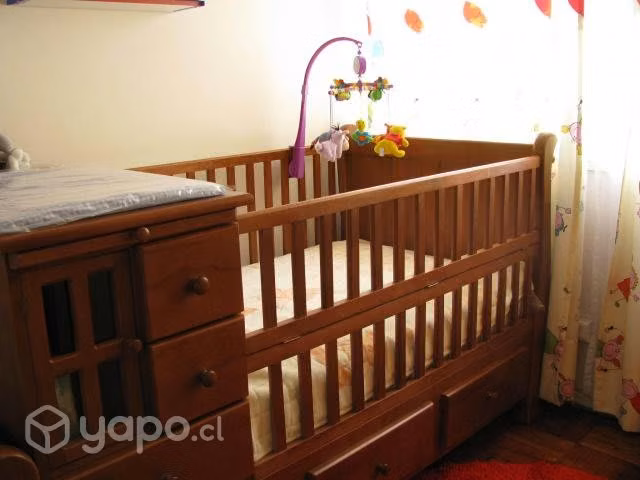 Cuna - Cama de madera. Muy buen estado