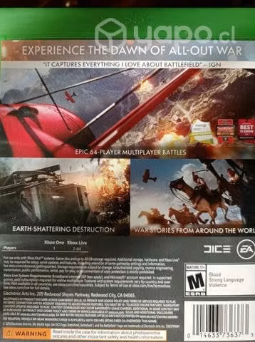 Battlefield 1 xbox one