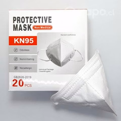 Mascarillas KN95 Un embalaje de 50 cajas - Imagen 2