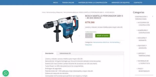 Martillo perforador gbh-5 – 40 dce bosch - Imagen 4