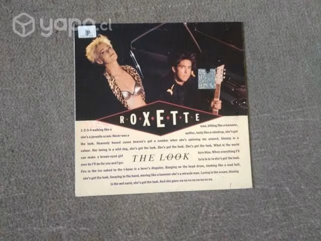 Vinilo Maxi Single Roxette The Look