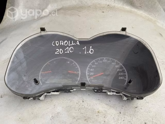 Sinóptico Toyota Corolla 1.6 2010