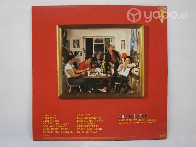 Vinilo The Clash Cut The Crap 1985 Ed Europa + Sob