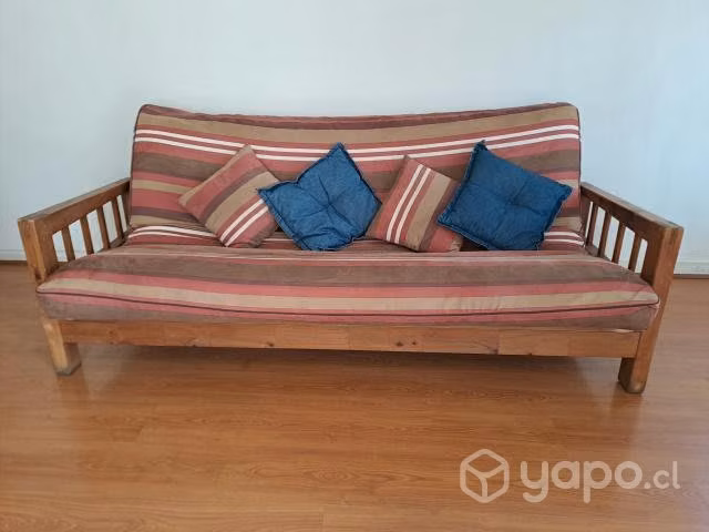 Futon cama madera pino radiata