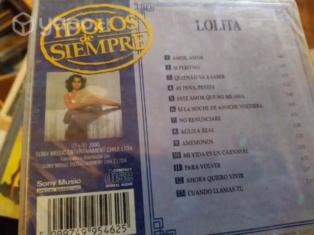 CD lolita ídolos siempre