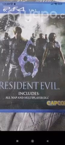 Resident evil 6 ps4