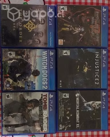 Juegos play 4 y xbox one