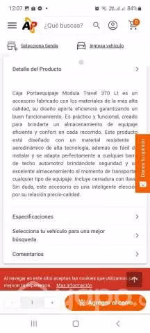 Cupulas modelo travel 370 l - Imagen 3