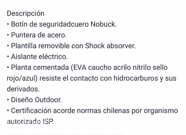 Botín de seguridad kbeen li500 #39 - Imagen 2