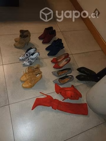 Zapatos para damas de tacos