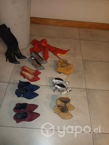 Zapatos para damas de tacos