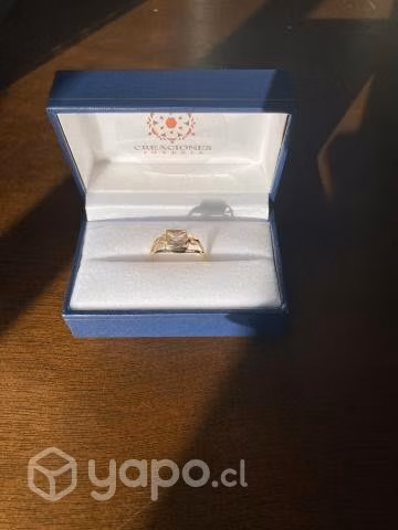 Anillo oro 18 kilates
