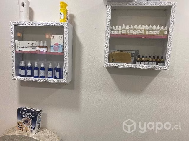 Estante exhibición