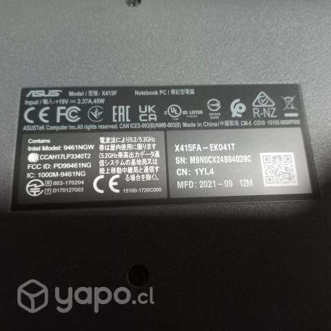 Notebook Asus - Imagen 4