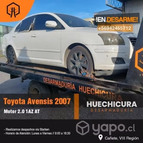 Eje leva toyota avensis 2007