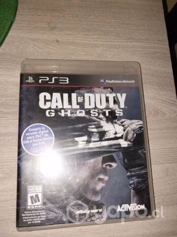 Videojuego Call Of Duty Ghosts - PS3