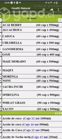 suplementos alimenticios naturales