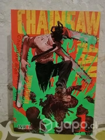 Manga Chainsaw Man Tomo 1 y 2