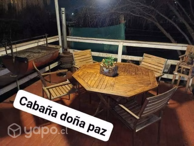 Arriendo cabaña amoblada para 6 olmue