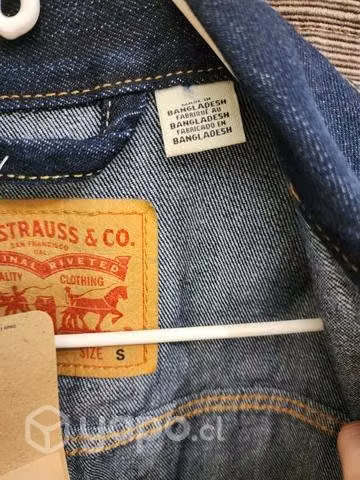 Chaqueta mezclilla levis talla S - Imagen 4