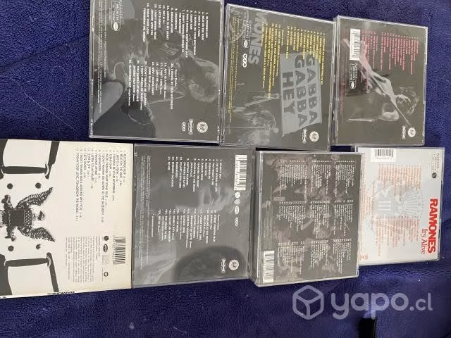 Pack de discos de The Ramones