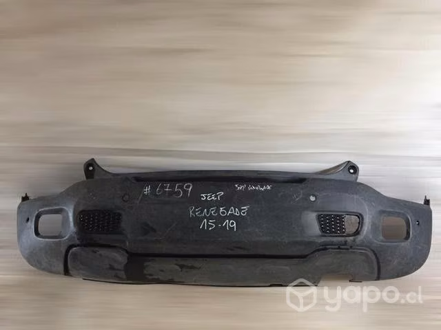 Parachoque Trasero Jeep Renegade 2015 2019