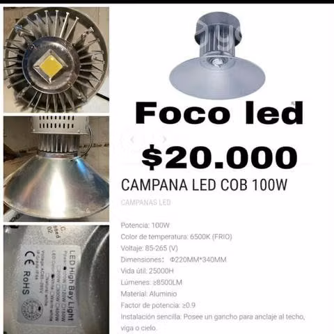 Focos led nuevos