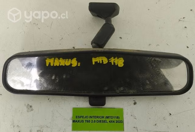 Espejo Interior (MTD118) Maxus T60 2.0 Diesel 4x4