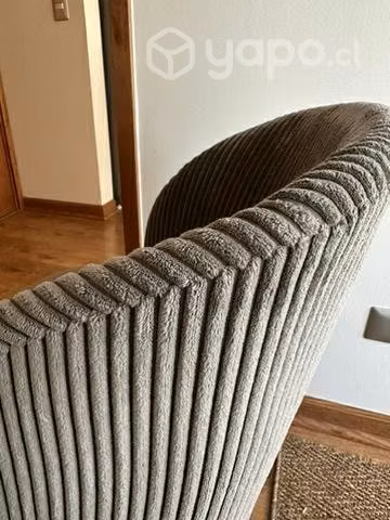 Silla escritorio terciopelo